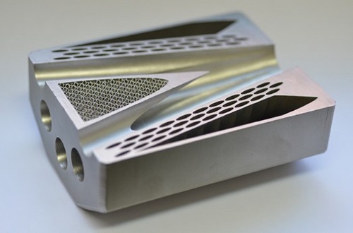 Métal en aluminium du prototype 3D imprimant la rigidité élevée flexible de SLS