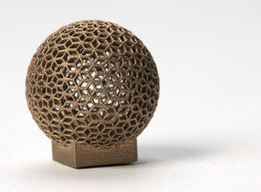 Chine Impression de l'aluminium DMLS 3D pour la forme de sphère, galvanoplastie d'or fournisseur